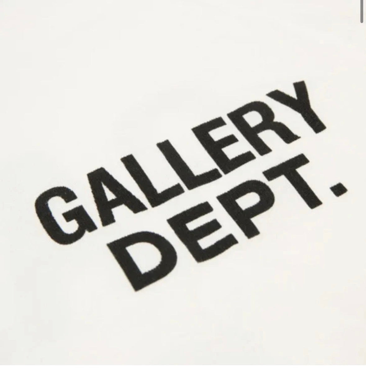 "Dept" Tee Black
